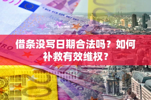 济南借条没写日期合法吗？如何补救有效维权？