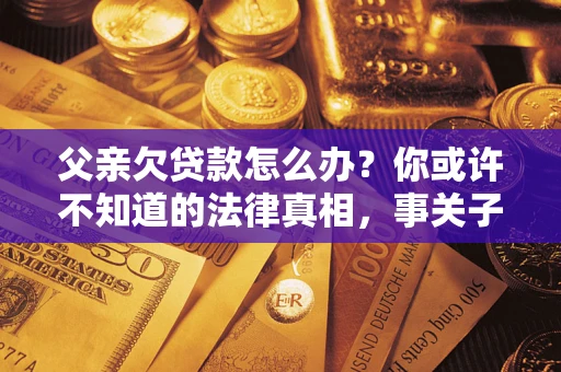 济南父亲欠贷款怎么办？你或许不知道的法律真相，事关子女未来
