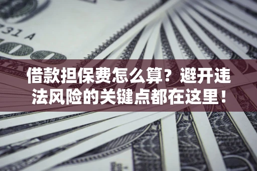济南借款担保费怎么算？避开违法风险的关键点都在这里！