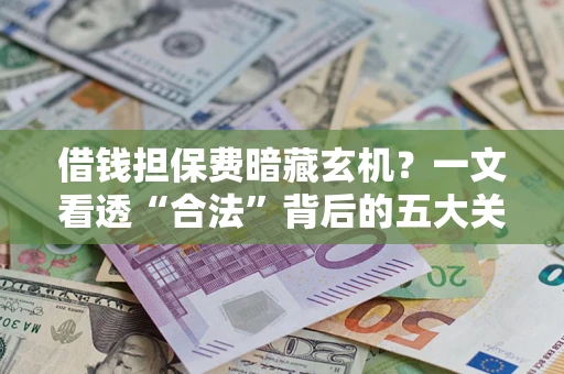 济南借钱担保费暗藏玄机？一文看透“合法”背后的五大关键陷阱