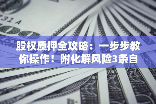 济南股权质押全攻略：一步步教你操作！附化解风险3条自救法则