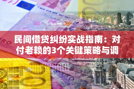 济南民间借贷纠纷实战指南：对付老赖的3个关键策略与调解盲区解析