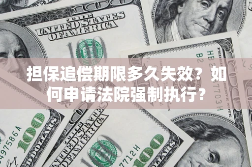 济南担保追偿期限多久失效？如何申请法院强制执行？