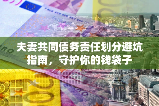济南夫妻共同债务责任划分避坑指南，守护你的钱袋子